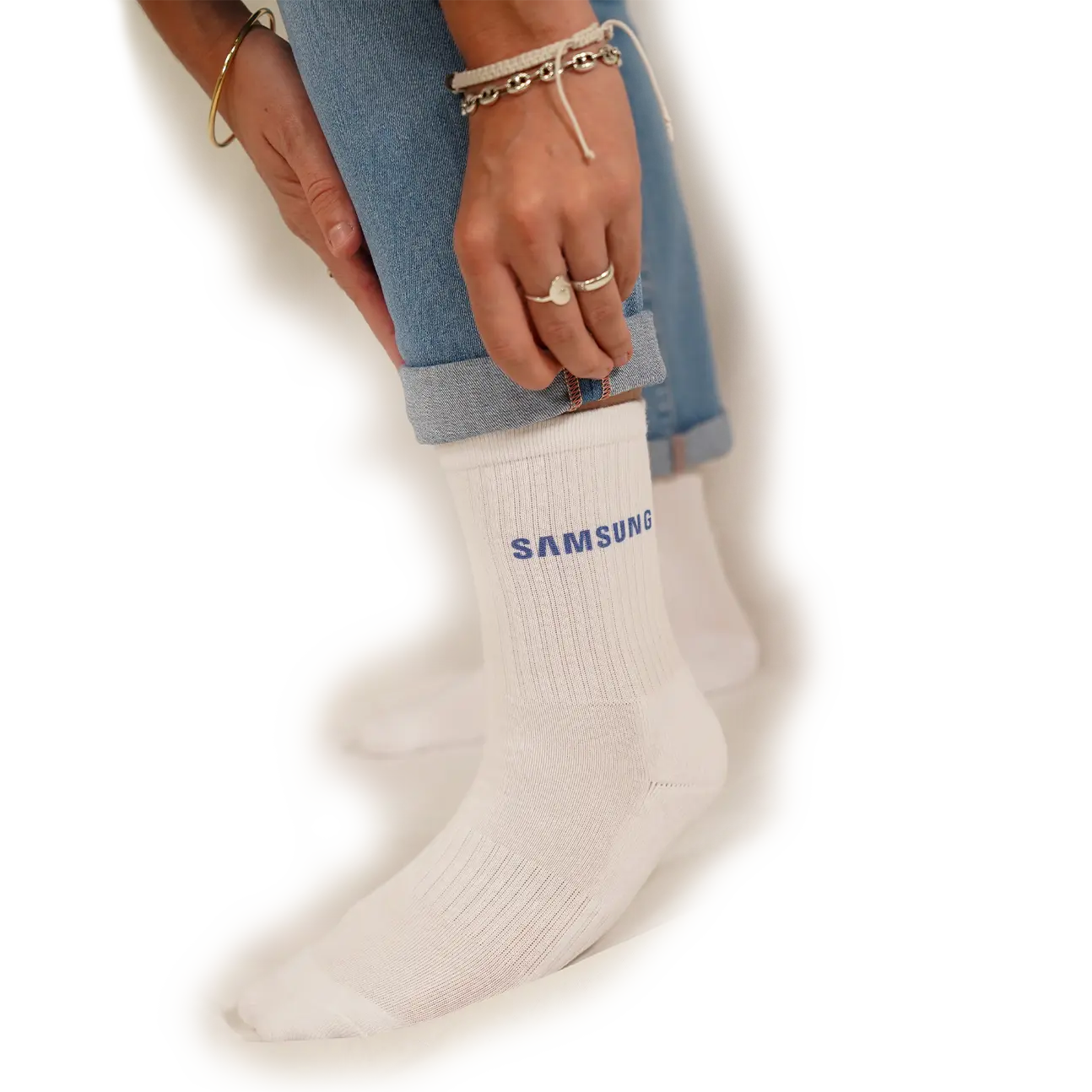 Chaussettes imprimées homme en boite cadeau (lot de 2) - Fr... noir