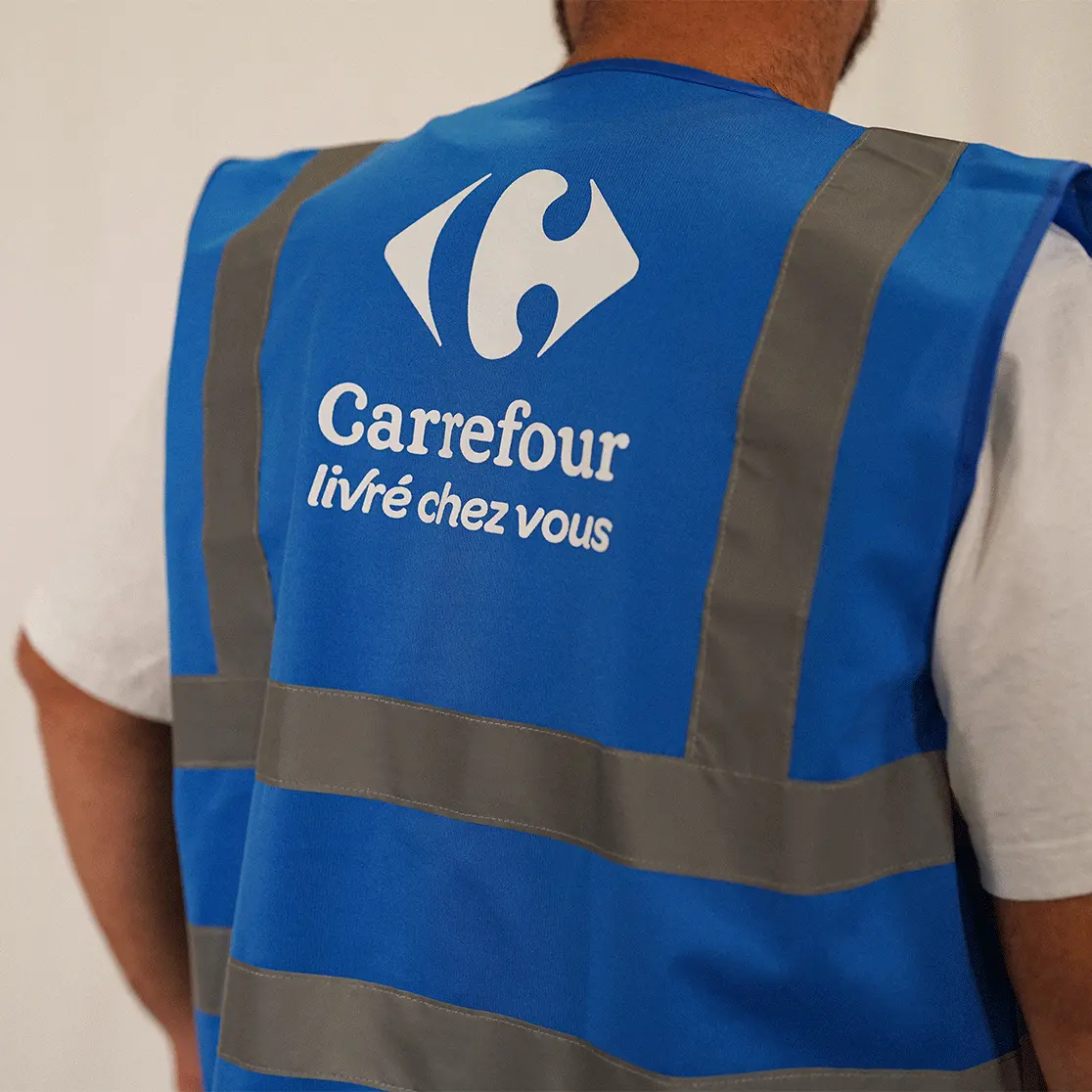 Gilet De Sécurité Personnalisé Réfléchissant – Haute Visibilité Avec Logo/Texte, Respirant