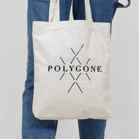 Manahia Tote Bag Brodé 100% Coton 'Mamounette' - Sac Cabas Personnalisé Cadeau Fête Des Mères/Naissance